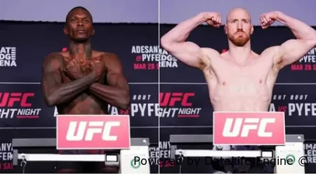 UFC Fight Night 271 прямая трансляция 29 марта 2026 смотреть онлайн Адесанья vs Пайфер