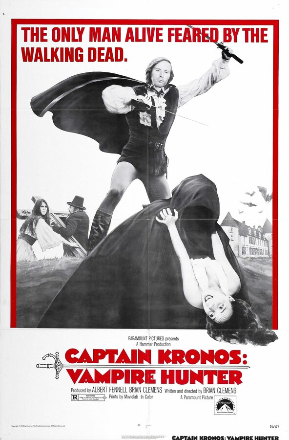  Капитан Кронос: Охотник на вампиров смотреть онлайн (1972) 